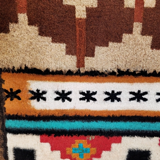 purchase or learn about vintage southwestern carpets